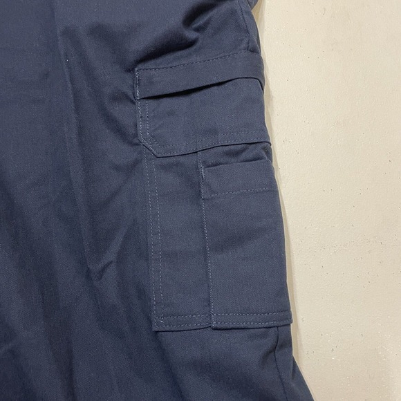 DICKIES Mens Sz 48 UU Waist Back Hip Pocket Navy Blue Work Pants NWT - Picture 4 of 6